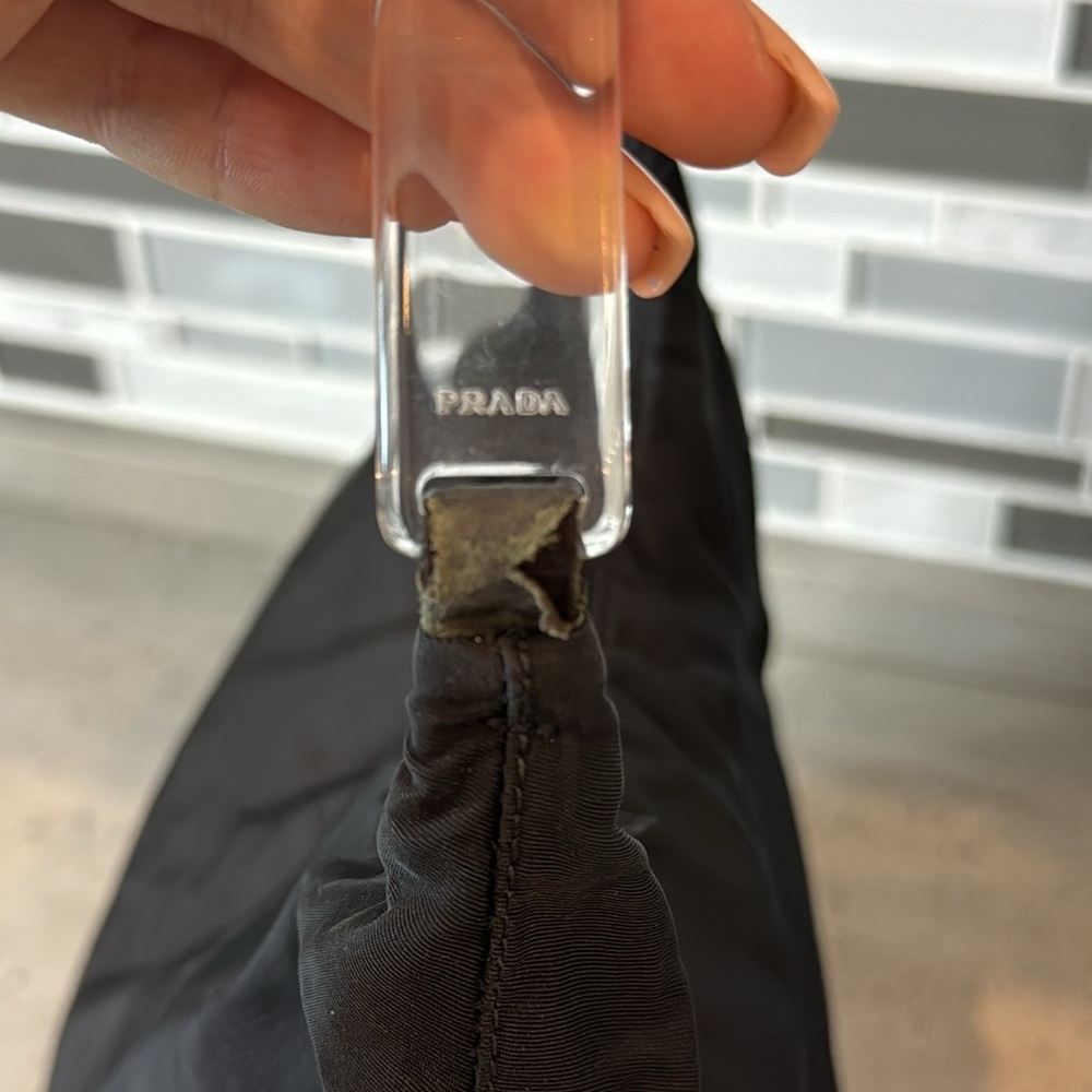 PRADA - Nylon Shoulder Bag - Picture 2 of 14